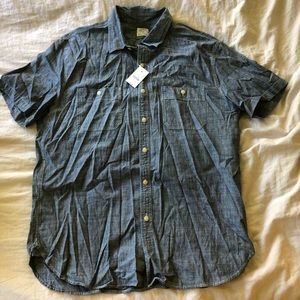 J. Crew chambray short sleeve button down